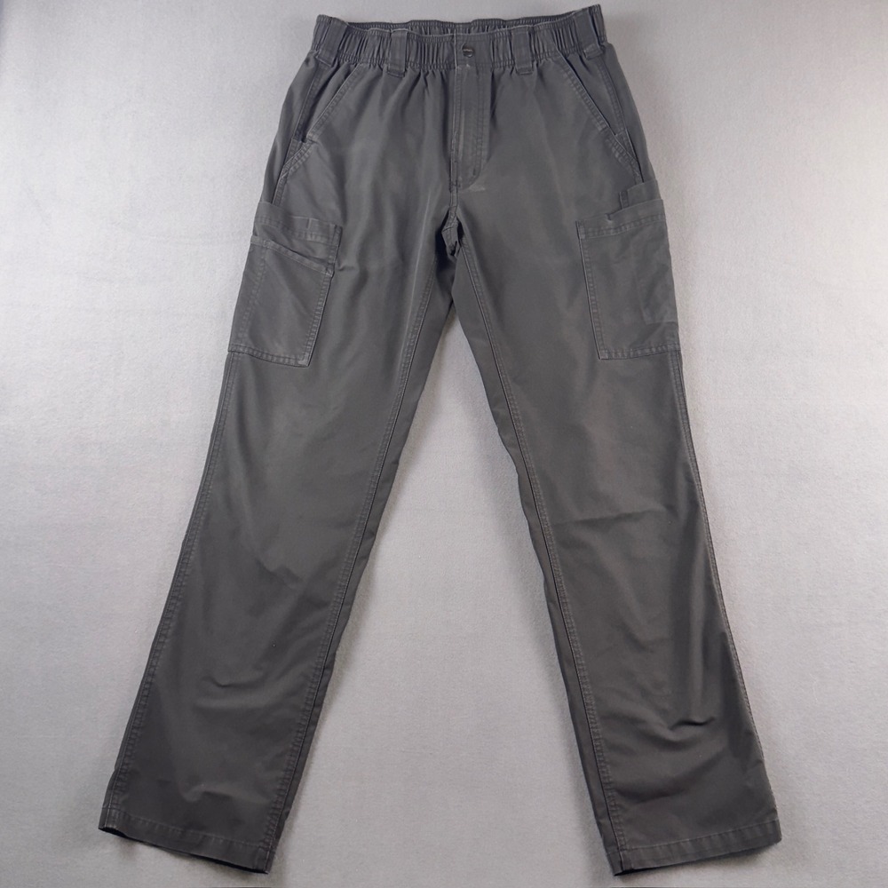 Carhartt Liberty Scrub Pants Womens Small Regular Gray Cargo C56113 Utility